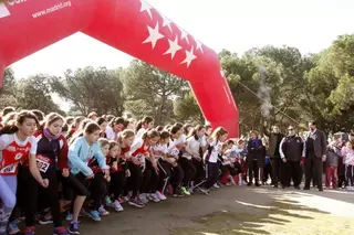 3.000 niños compiten en el II Campeonato de Cross Escolar de la Comunidad de Madrid en Las Rozas