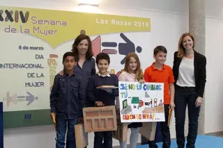 Alumnos del Vicente Aleixandre ganan el VIII Concurso de Carteles por la Igualdad de Las Rozas