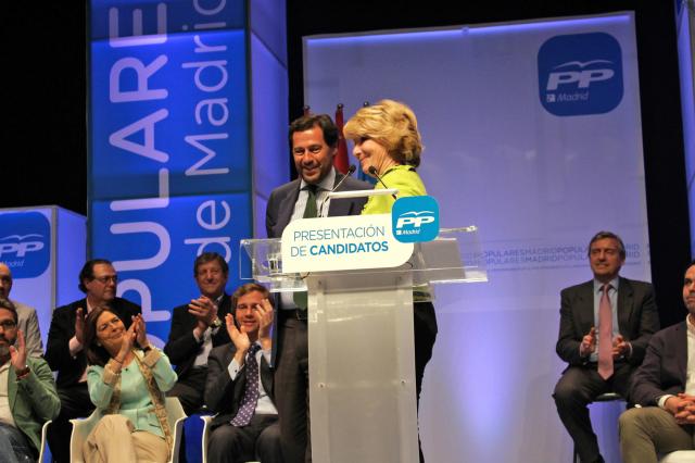 Aguirre y Cifuentes arropan a Fernández Rubio en su presentación como candidato a la Alcaldía de Las Rozas