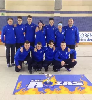 Éxito total del juvenil del Club Patín Las Rozas