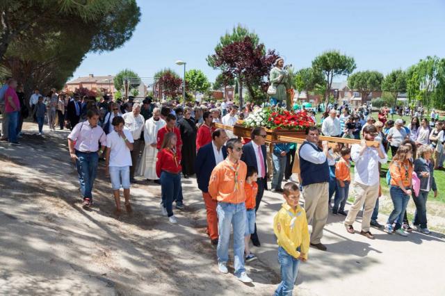 Éxito de participación en la Romería de San Isidro y el Dia de la Familia