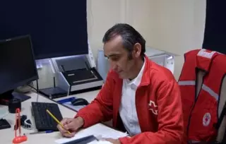 Felix Sanz, voluntario de Cruz Roja Las Rozas: 