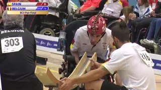 Javier Martínez  consigue la medalla de plata en el Campeonato de Europa de Boccia