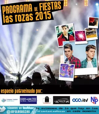Programa de Fiestas Las Rozas 2015. Del 25 de Septiembre al 4 de Octubre