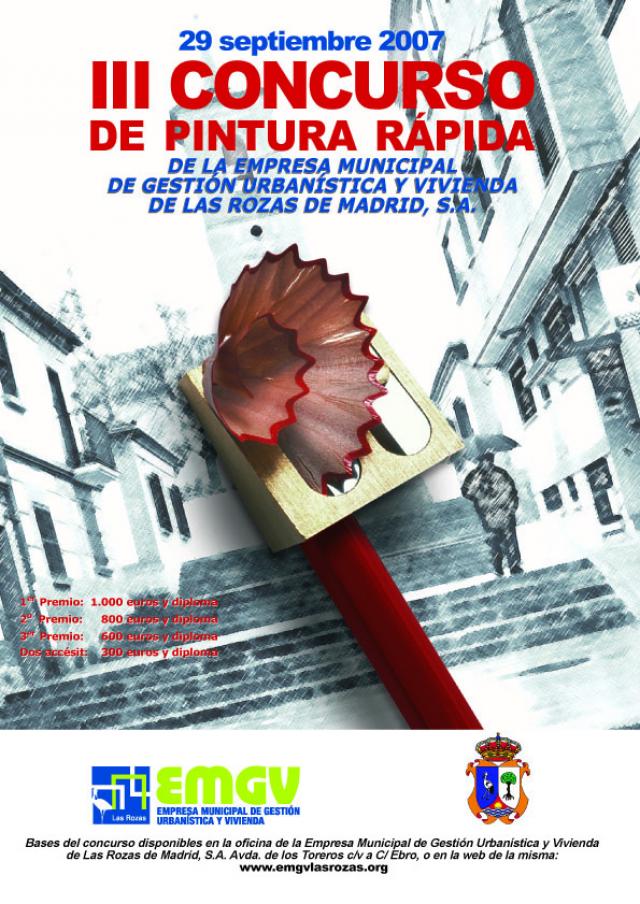 La Empresa Municipal de la Vivienda convoca el III Concurso de Pintura Rapida