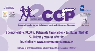 Las Rozas acoge este domingo la Carrera Popular contra el Cáncer de Páncreas