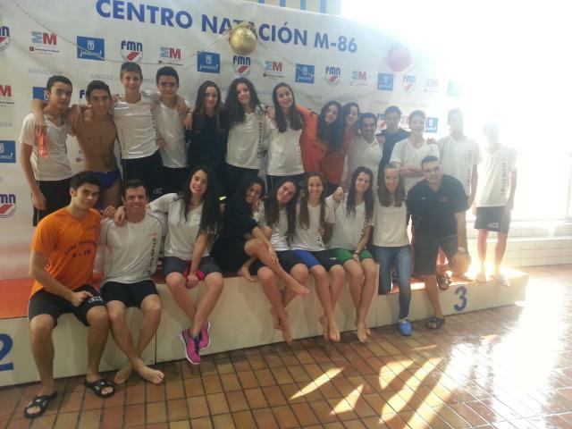 Las chicas del Club de Natación Las Matas logran el ascenso a División de Honor