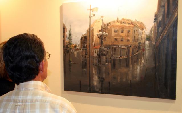 Abierta la exposición que muestra las mejores obras del III Concurso de Pintura Rápida de Las Rozas.