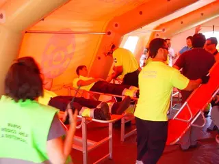 El Ayuntamiento pone a prueba su dispositivo de emergencias realizando un simulacro de accidente
