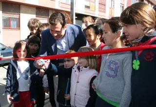 Más de 1.000 alumnos del centro de Las Rozas se benefician del “Camino Escolar”