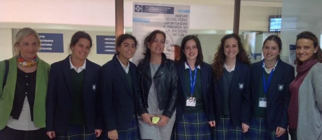 Las alumnas del colegio Orvalle de Las Rozas, ganadoras del IV Torneo Intermunicipal de Debate Escolar