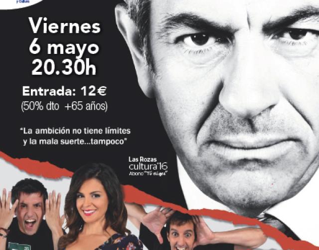 Carlos Sobera protagoniza la obra “El Ministro” este fin de semana en Las Rozas