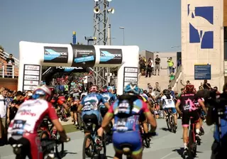 De la Uz da la salida a la cuarta edición de la Powerade MTB Las Rozas-Lisboa
