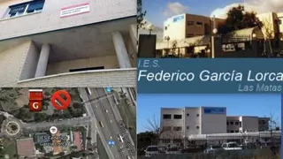 Padres del IES García Lorca recogen firmas contra la construcción de una gasolinera frente al centro