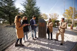 Las Rozas dedica una rotonda a la Plena Inclusión de las personas con alguna discapacidad