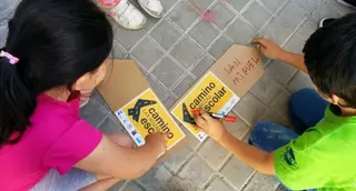Contigo pide que se impulse y consolide el 'Camino Escolar' en Las Rozas con una dotación de 30.000 euros