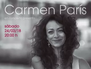 Carmen París presenta “En síntesis” en el Auditorio Joaquín Rodrigo de Las Rozas