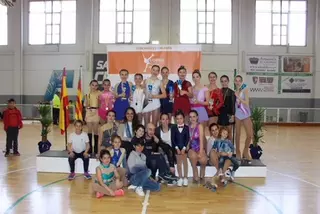 Éxito del Club Patina Las Rozas en el I Open de Elche.