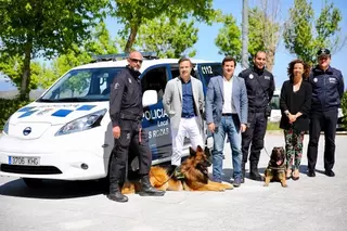 La Unidad Canina de Las Rozas ha realizado 150 intervenciones de droga en los que va de año