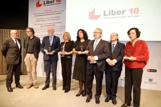 La red de Bibliotecas municipales de Las Rozas recibe el premio Liber 2018 de Fomento de la Lectura por el Gremio de Editores