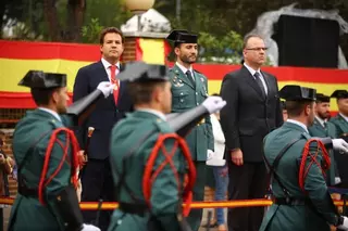José de la Uz asistió a los actos de la Fiesta Nacional y el Día de la Guardia Civil en Las Rozas