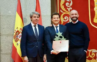 El Ayuntamiento de Las Rozas recoge el Premio Siete Estrellas del Deporte de la Comunidad de Madrid