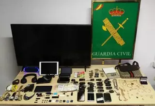 La Guardia Civil recupera numerosos efectos de más de una veintena de robos en viviendas y vehículos de Las Rozas