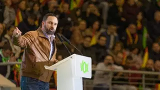 VOX llena en Las Rozas en la noche de 'El Gran debate'