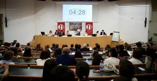 Alumnos del IES Las Rozas I y el Federico García Lorca, premiados en el II Torneo de Debate Educativo de la UNED