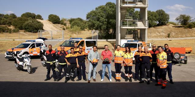 El Ayuntamiento dota con 5 nuevos vehículos a los voluntarios de Protección Civil de Las Rozas 
