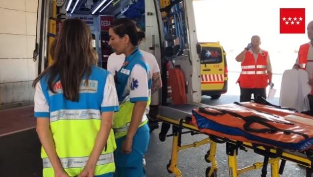 Herido grave tras precipitarse desde 6 metros de altura en unas obras en Majadahonda
