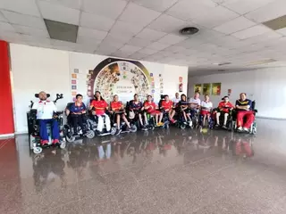 El roceño Javier Martínez Aceytuno preparado para disputar el Europeo de Boccia