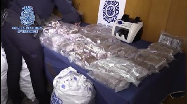Desarticulada una red de traficantes de hachís que almacenaba el producto en una vivienda en Pozuelo