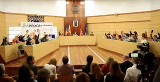 Más iluminación Led, paneles solares, puntos limpios y bolsas de tela, entre las propuestas del Pleno Infantil 
