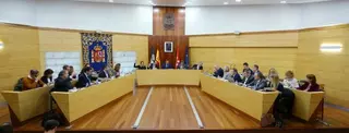 El Pleno acuerda un reconocimiento a los valores de la Constitución y solicitar mejoras en el transporte público 
