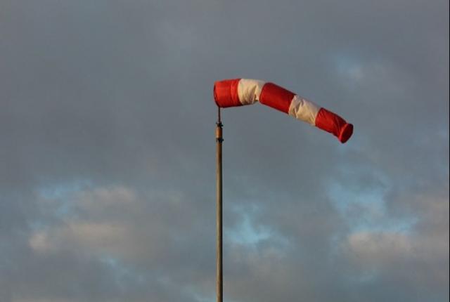Probabilidad de rachas fuertes de viento a partir de mediodía