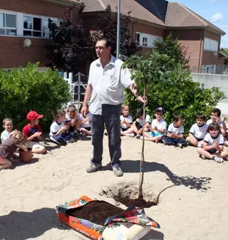 El ayuntamiento favorece la instalación de huertos escolares en los colegios