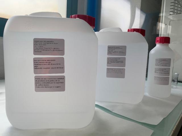 El Laboratorio Municipal de Las Rozas comienza a producir gel hidroalcohólico para la desinfección de manos