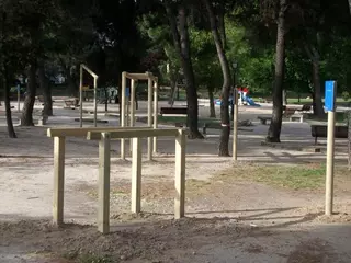 El ayuntamiento instala un circuito deportivo en el Parque de San Miguel
