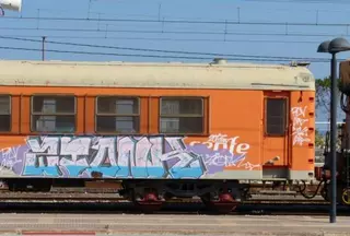 Un grupo de grafiteros agrede a un vigilante de la estación del Pinar de Las Rozas