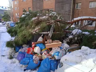 Duras críticas del PSOE a la gestión del equipo de gobierno de Las Rozas tras la nevada