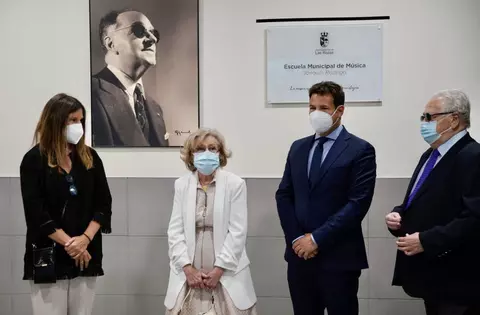Las Rozas rinde homenaje al maestro Joaquín Rodrigo y recupera su nombre para la Escuela Municipal de Música