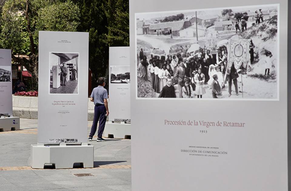 "Paseo por Las Rozas", un viaje al pasado del municipio a través de fotografías