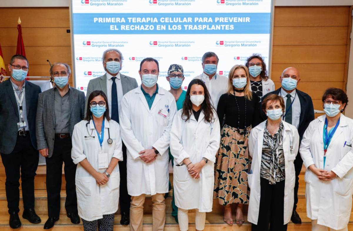 Un hospital madrileño pionero en desarrollar un tratamiento celular para prevenir el rechazo en trasplantes