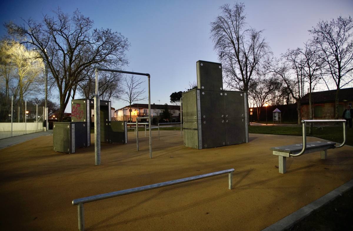 El primer 'Parkour' del municipio a punto de estrenarse en Las Matas