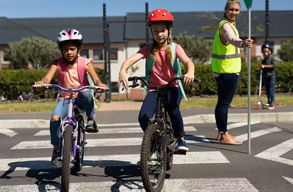 Las Rozas pone en marcha 'Bicibús', el proyecto de ruta escolar para ir al colegio en bicicleta