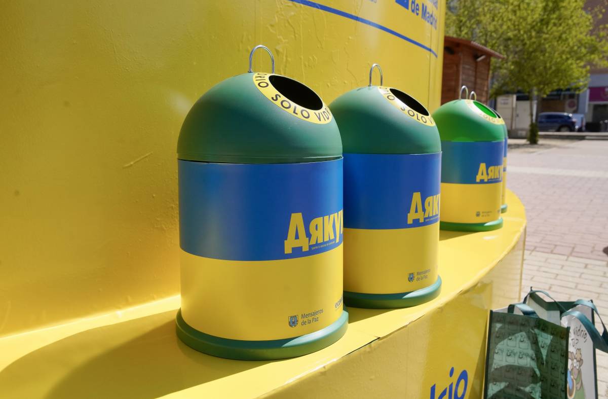 El Contenedor más grande del mundo: Nueva campaña de recogida de alimentos en Las Rozas, a beneficio de los refugiados ucranianos