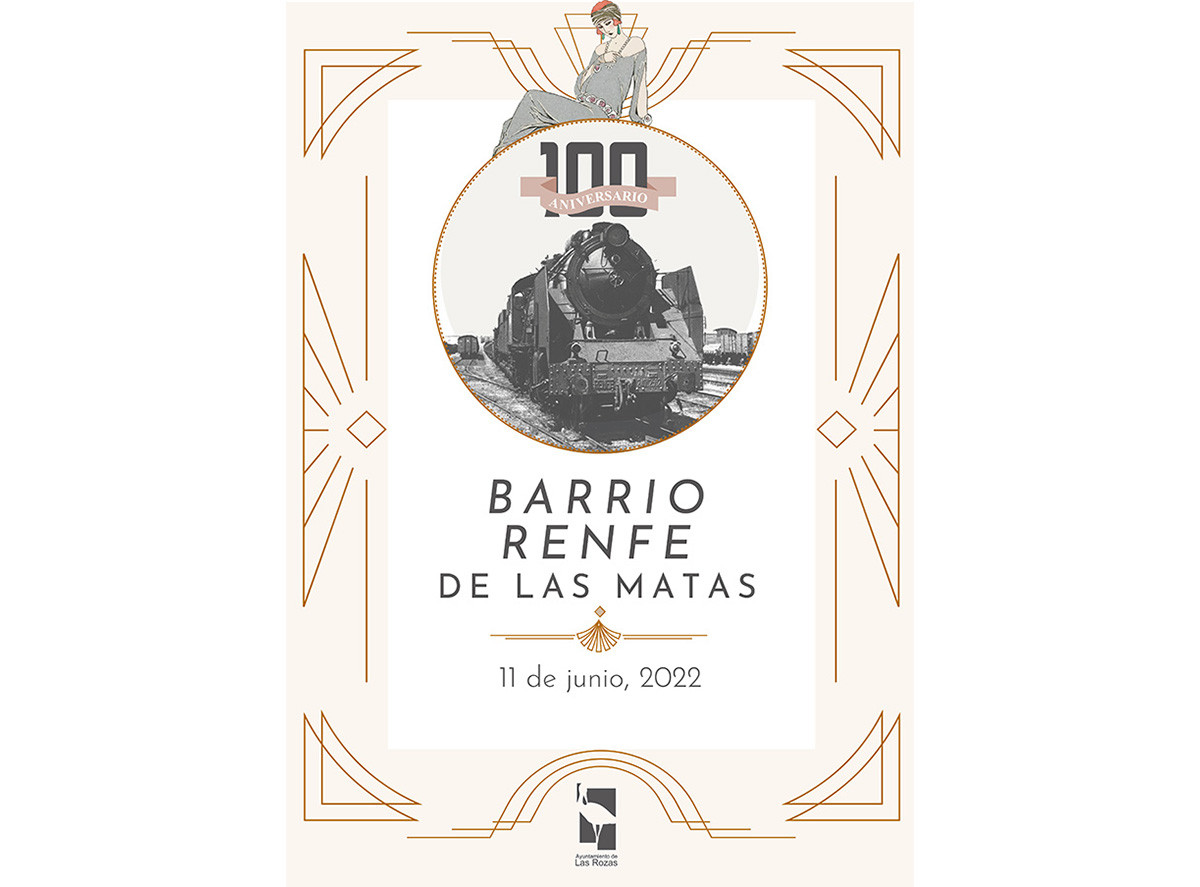 Los 'locos años 20', protagonistas de la gran fiesta del Centenario del barrio de Renfe de Las Matas