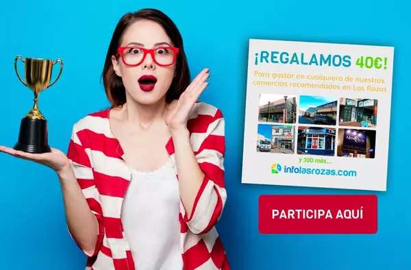 InfoLasRozas.com regala 40€ para gastar en el comercio local de Las Rozas