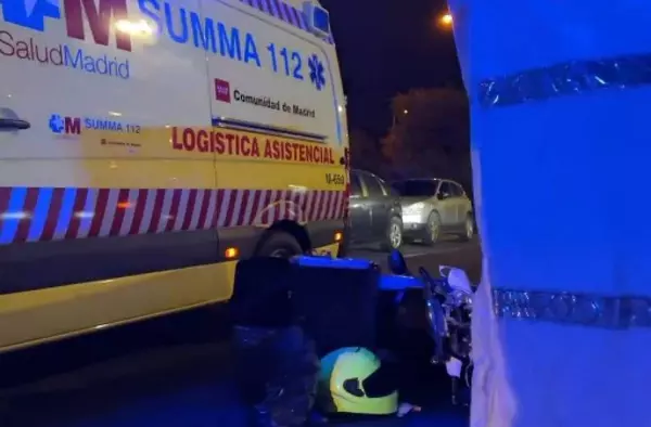 Muere un motorista en un accidente de tráfico en Las Rozas
